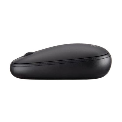 Acer Computer Mouse Wireless, 2.4G Slim USB Wireless Mice with USB-A Receiver, 1600 DPI Optical, Laptop Mouse with Plug and Play for Right/Left Handed Users (for Chromebooks, Windows PC & Mac) Black