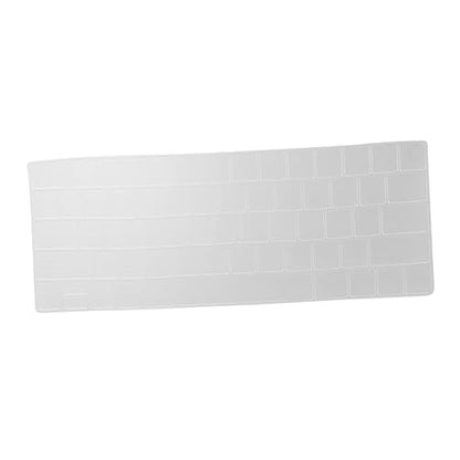 KALLORY 5pcs Transparent Keyboard Cover for Water Resistant Laptop Keyboard Protector Easy to with Models for Daily Use
