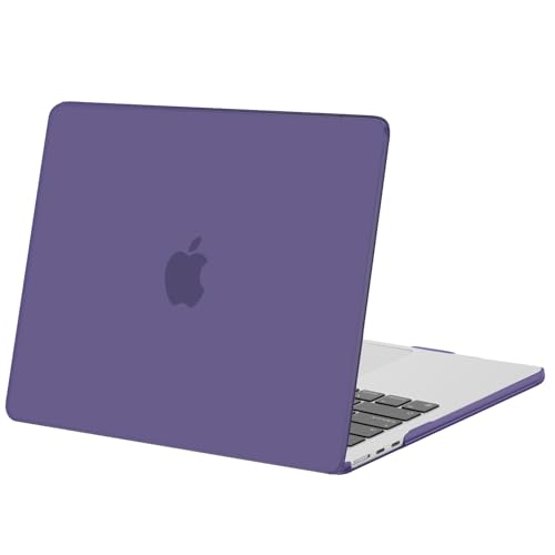 MOSISO Compatible with MacBook Air 13 inch Case M5 2026 M4 M3 M2 2025-2022 | A3449 A3240 A3113 A2681, Scratches-Resistant Protective Hard Shell for MacBook Air 13.6 inch Case, Imperial Purple - color: Imperial Purple