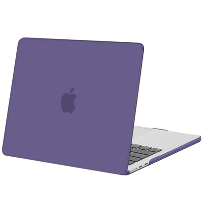 MOSISO Compatible with MacBook Air 13 inch Case M5 2026 M4 M3 M2 2025-2022 | A3449 A3240 A3113 A2681, Scratches-Resistant Protective Hard Shell for MacBook Air 13.6 inch Case, Imperial Purple - color: Imperial Purple