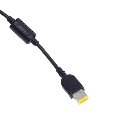 11 x 4.5mm Laptop Power Supply, DC Repair Power Cord, for Lenovo Square | Power adapter output cable interface, compatible with Lenovo Square power adapter plug size: 11mm * 4.5mm - size: Square For Lenovo