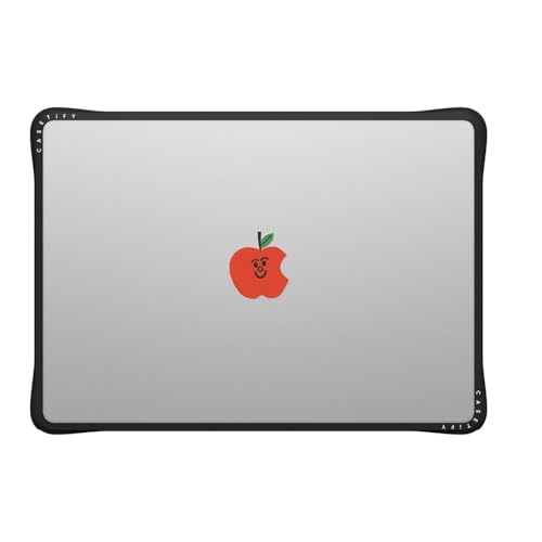 CASETiFY Impact MacBook Air 13.6" (M2-M5) Case [Cushioned Impact Corners/Scratch-Resistant/Anti-Slip Grip] - Apple MacBook Case - Clear Black - color: Apple MacBook Case, size: MacBook Air 13" (M2 - M5)