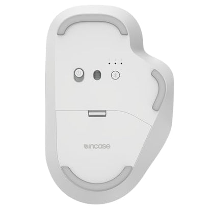 Incase Bluetooth Ergonomic Mouse – Designed by Microsoft – Two Thumb Buttons, Easy to Grip Thumb Rest, Precision Tracking, Connects 3 Devices, 15 Month Battery Life, PCs/Laptops (Glacier) - color: Glacier