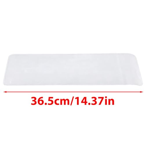 2Pcs 12.2 inch Universal Keyboard Cover for Laptop Notebook PC Keyboard Anti Dust Soft Silicone Protective Clear Film Guard - color: 12.2inches