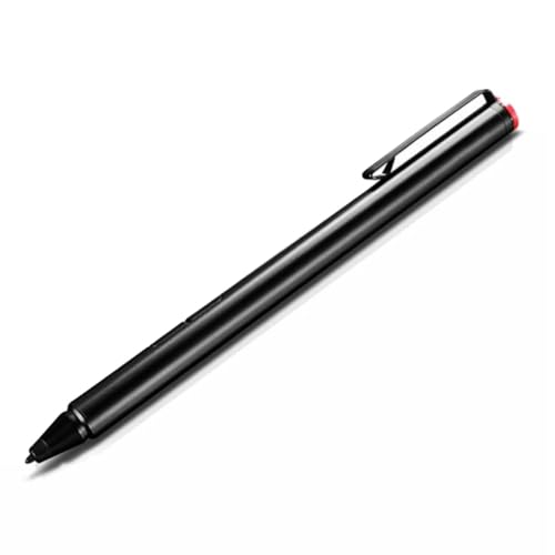 Active Pen for Lenovo Thinkpad Yoga C930-13, 720, 730, 920, Flex 14/15, Flex 6, ThinkPad X1 Yoga Gen 3, X1 Extreme, X1 Tablet Gen 3, Miix 720, Miix 520/510-12, 4X80N95873 GX80N07825, Black - style: Active Pen