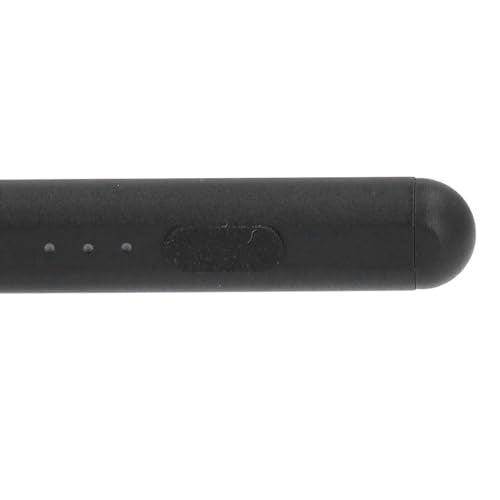 SUNGOOYUE Tilt Pressure Stilo Pen Sensitivity with Palm Rejection and Fast Load - 1.5mm Interchangeable Tie for Sketching, Coloring (Black) - color: Black