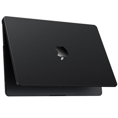Macaset for MacBook Pro 16 inch Case 2024-2021 M4 M3 M2 M1 Pro/Max [Ultra-Thin Natural] for A3403 A3186 A2991 A2780 A2485 Protective Durable Matte Hard Shell Laptop Cover-Space Black Clear - color: Matte Black