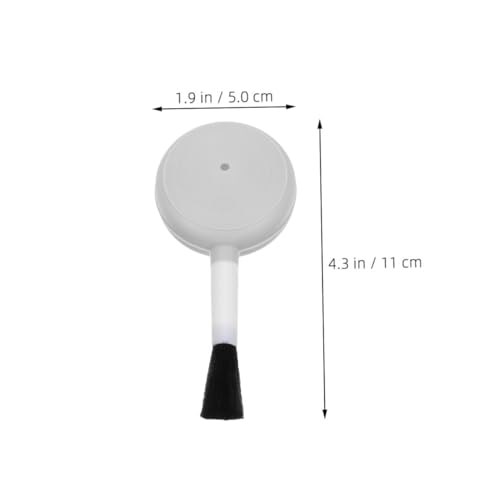 ABOOFAN 4pcs Air Blow Ball Brush Camera Lens Dust Blower Scratch- Handheld for Outdoor Travel - color: Light Grey