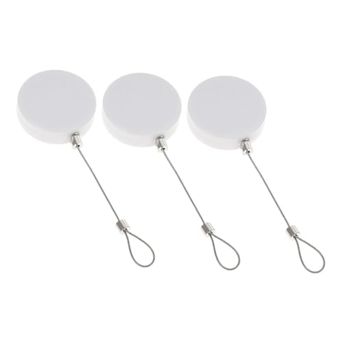 NUOBESTY 1set Retractable -Theft Wire Rope Lock with Wrench for Laptop Tv Vr Display Security Cable Lock for Digital Accessories Easy Setup