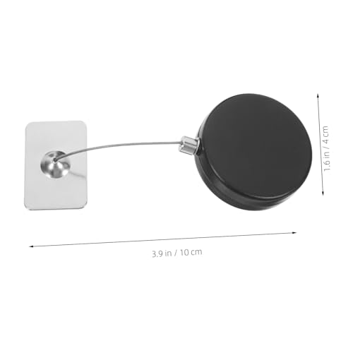 2pcs Retractable Security Cable Lock Automatic Telescopic Lock for Security Cable Padlock Remote Control Steel Wire Rope