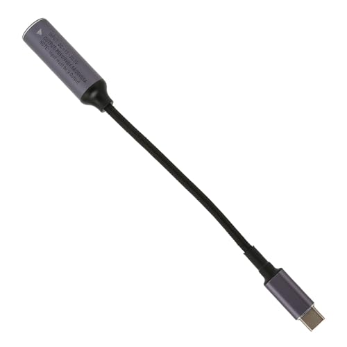 DC Input to Type C Cable, USB C to DC Adapter, Type C Transfer DC Port for A Variety of Small Chargers, Laptops, Etc