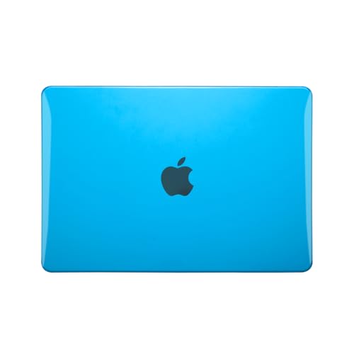 Hard Case Compatible with Old Version MacBook Pro 13 inch Case 2012 2011 2010 2009 2008 Release A1278 with CD-ROM, Laptop Plastic Case Crystal Shell Cover& Keyboard Skin, Aqua Blue - color: Aqua Blue, size: A1278(Pro 13" w/CD-ROM 2008-2012)