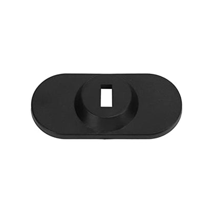 Generic Tablet Anchor Plate Laptop Lock Adhesive Pad Black Key Hole POM Security for Notebooks and Mobile Terminal Equipment, Keyhole