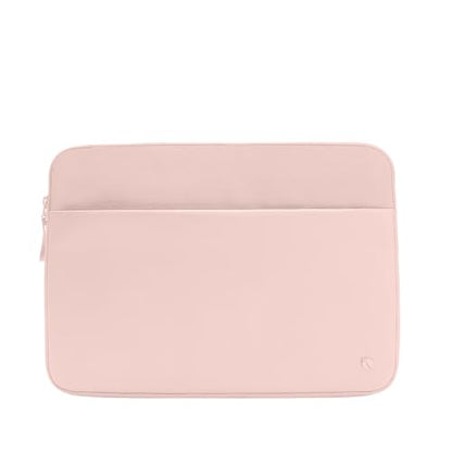 Incase A.R.C. Laptop Sleeve 14 Inch – MacBook Case with Faux Fur Lining, External Pocket – Fits MacBook Pro Air Lenovo Dell HP – Laptop Cover, Computer Case - Travel, Work, College - Peach - color: Peach