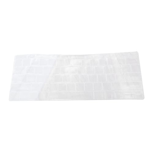 TPU Keyboard Skin Transparent Protective Film Compatible with Ultra-Thin Keyboard Cover Against Dust Spills
