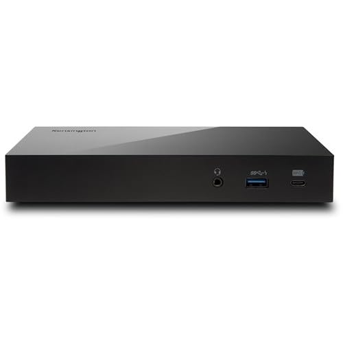 Kensington SD4700P USB-C or USB-A 135 Watts Dual Display Docking Station with Power Delivery for Windows PC's, Surface Pro, Surface Laptops, and MacBooks (K38240NA) (Renewed)