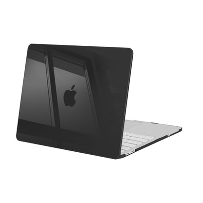 MOSISO Cover Compatible with MacBook Neo Case 13 inch 2026 Release Model A3404 with A18 Pro Chip, Scratch-Resistant Ultra-Thin Protective Hard Shell Case, Crystal Black - color: Crystal Black