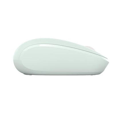 Incase Bluetooth Mouse - Designed by Microsoft - Compact, Comfortable, Right/Left Hand Use, 4-Way Scroll Wheel, Wireless Bluetooth Mouse for PC/Laptop/Desktop, Mac/Windows Computer (Mint) - color: Mint