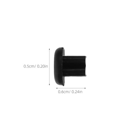 100pcs 3.5mm Silicone Dust Plug: Anti-Dust Cover Protector Headphone Jack Plug Cap For Mobile Phone Laptop Desktop Computer