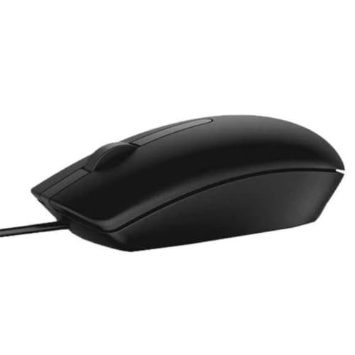 Dell Wired Mouse MS116, Black - color: Black