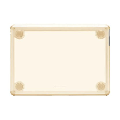 MOSISO Compatible with MacBook Air 13 inch Case M5 2026 M4 M3 M2 2025-2022 | A3449 A3240 A3113 A2681, 3 in 1 Kit Crack-Resistant Heavy Duty Protective Hard Shell Case Cover with TPU Bumper, Apricot - color: Apricot