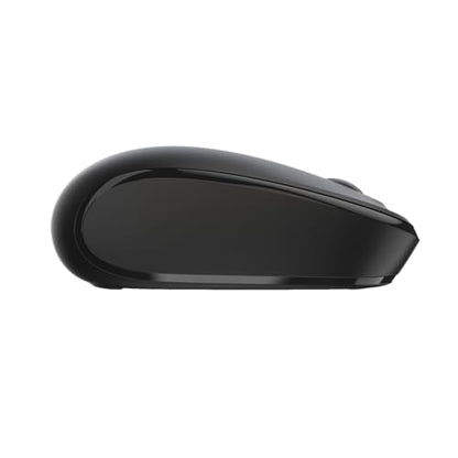 Incase Wireless Mobile Mouse 1850 – Designed by Microsoft – Compact, Comfortable, Right/Left Hand Use, 6-Month Battery Life, Nano Transceiver, Works with Mac/Windows 8/10/11 (Black) - color: Black