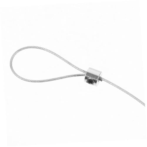 3pcs Anti-Theft Retractable Steel Wire Cable Lock Box 2 Locks 1m Length Automatic Retractable Security Tether for Theft Prevention Suitable for Display Items