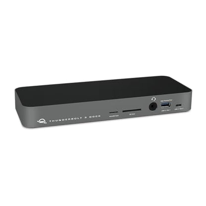 OWC 14-Port Thunderbolt Dock Thunderbolt 40Gb/s Connectivity Solution | Thunderbolt 3 + USB 3.2 + microSD Reader + SD Reader + Mini DisplayPort + Gigabit Ethernet + S/PDIF + Combo Audio I/O - size: DOCK, style: Thunderbolt 3