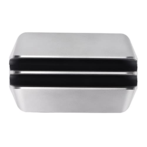 Dual Laptop Stand Vertical, 2 Slot Vertical Laptop Stand, Aluminum y Range with Screws, 3D Curved Appearance Laptop Holder Desk for Laptop Tablet Book Storage,