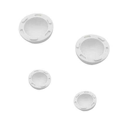 SOLUSTRE 4pcs Laptop Cooling Bottom White Stand Laptop Stands feet Replacement Rubber feet Adhesive Rubber White Notebook Stand Cooling pad - color: White