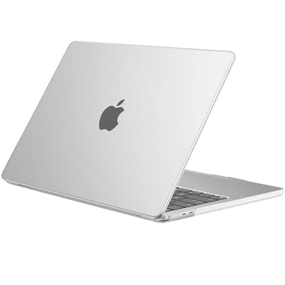 EooCoo Compatible with MacBook Air 15 inch Case M5 2026 2025 2024 2023 M4 M3 M2 Model A3448 A3241 A3114 A2941, Frosted Plastic Hard Shell Cover, Matte Finish Surface, Frost - color: Frost