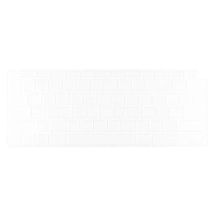 Batianda Ultra Thin Clear TPU Keyboard Cover for MacBook Air 13 Inch 2020 A2337 M1 Chip (with Touch ID & Retina Display) Waterproof Durable Laptop Protector Skin, Transparent - color: Transparent