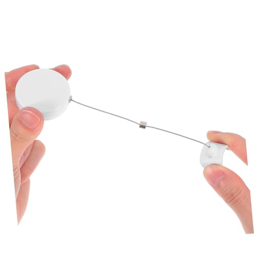 VILLCASE Retractable Security Tether Lock Theft Cable Leash for Remote Controls Glasses Watches Gaming Accessories Automatic Reel Design Safety Wire