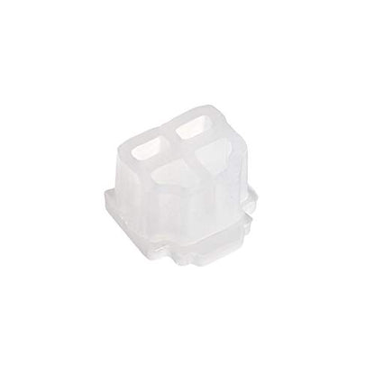 uxcell 10pcs RJ11 Silicone Protector Telephone Modular Port Anti Dust Cap Cover 9.5mmx7.5mm Clear
