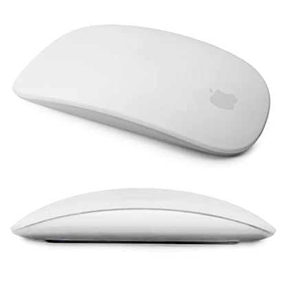 Magic Mouse Silicone Case Cover for Apple Magic Mouse 1 & 2, Grey | Soft ultra-thin silicone skin, dust-resistant, shock-absorbing, anti-scratch, easy to install - color: 2-grey