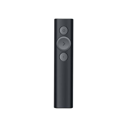 Logitech Spotlight Presentation Remote Universal Wireless - Black | Universal wireless clicker, laser pointer, advanced digital highlighting, 30 m range, quick charging - color: Black
