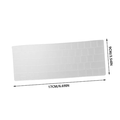 Uonlytech 5pcs Transparent Keyboard Film Compatible with Durable Laptop Keyboard Cover for Water Splash and Dirt Protection Easy to Clean Thin and Breathable Design