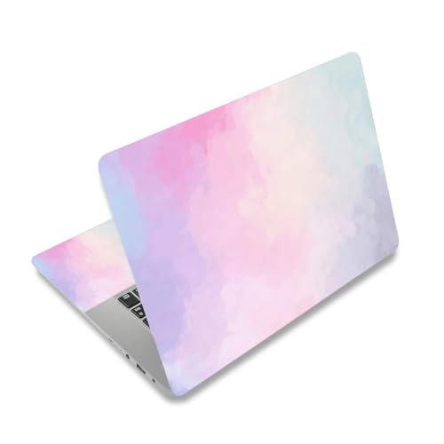 15-15.6 inches Netbook Laptop Skin Sticker Decal Reusable Cover Protector for 11.6 12 13 13.3 14 15 15.4 Notebook Chromebook Easy to Apply Remove, Scratch-Resistant Waterproof I Watercolor Blurring - color: Watercolor Blurring
