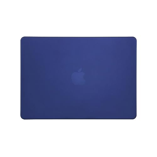RUBAN Case Compatible with MacBook Air 13 Inch (Models: A1369 & A1466, Older Version 2010-2017 Release), Slim Snap On Hard Shell Protective Cover and Keyboard Cover (Blue) - color: Blue
