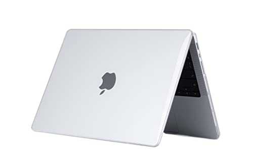 Se7enline for MacBook Pro 14 inch Case 2026-2021 M5 M4 M3 M2,Crystal Clear | 2 in 1 Crystal Hard Shell Laptop Case with Keyboard Cover Anti-Scratch Heat Dissipation Full Port Access Slim Lightweight - color: Crystal Transparent