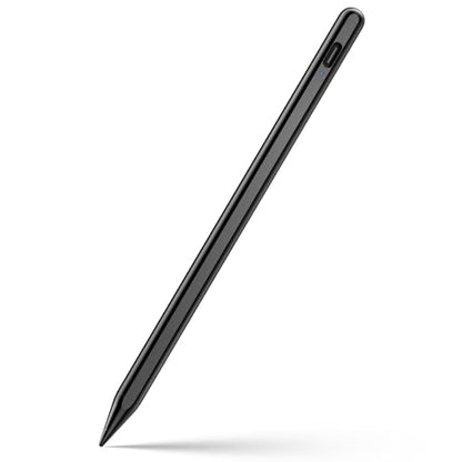 Stylus Pen for iPad 6-11th Gen 2X Fast Charge, Palm Rejection-Black | Tilt Sensitivity, USB-C Charge, Compatible with 2018-2026 Apple Pencil iPad Pro 11/12.9/13, Air 3/4/5/M2/M3/M4, mini 5/6/7 - color: Black