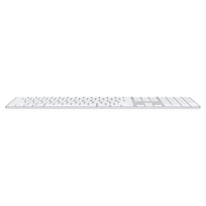Apple Magic Keyboard with Touch ID and Numeric Keypad for Mac Models with Apple Silicon - US English - White Keys, Bluetooth, Bluetooth - color: White Keys, style: USB-C