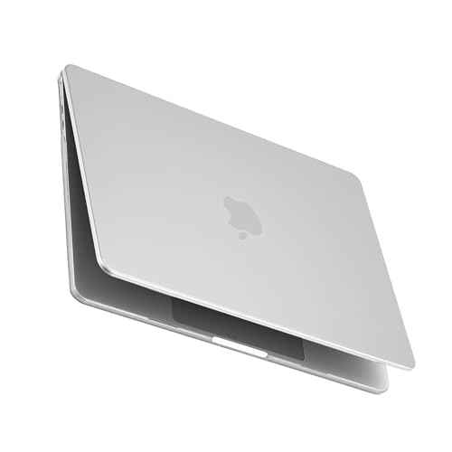 Omnpak for MacBook Air 13 inch Case, M5 M4 M3 M2 2026-2022 A3449 A3240 A3113 A2681, Scratch & Fingerprint Resistant, Frosted Matte Lightweight Hard Shell Protective Cover for MacBook Air 13.6 inch - color: Matte Clear