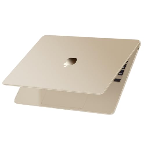 Macaset for MacBook Air 15 inch Case M5 M4-M2 2026 2025-2023 Laptop Cover | [Same as Bare Device] [Ultra Thin Armor] Protective Hard Shell Translucent Cover for Laptop A3448 A3241 A3114 A2941 - color: Starlight Clear