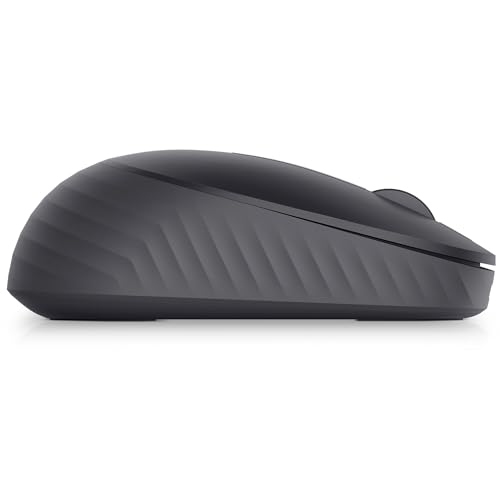 Dell Wireless Mouse MS7421W, Rechargeable, Bluetooth, 6 Month Battery | 2.4GHz, USB-C Charging Cable, 3 Year Advanced Exchange, Graphite Black - color: Graphite Black