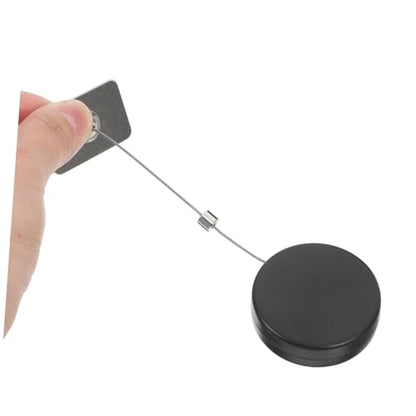 POPETPOP Retractable Cable Lock Remote Control Anti-Theft Security Lock Tether 2-Pack Locking Cable for Earphones and Laptops Sturdy Steel Construction Portable and Lightweight Design
