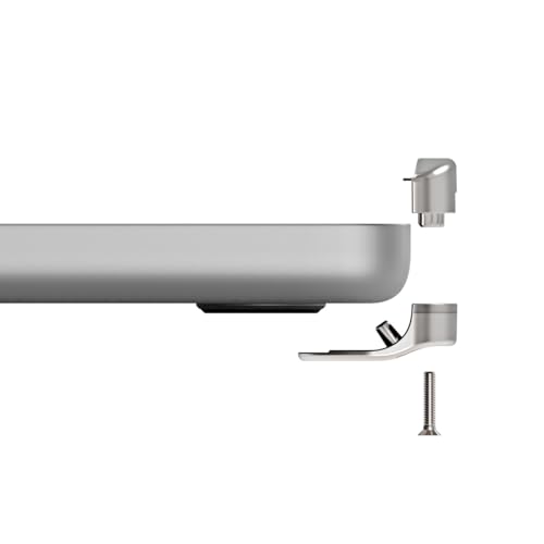 Compulocks Ledge Lock Adapter for MacBook Pro 16" M1,M2,M3, M4,M5 with Combination Cable Lock Silver - size: Combination Lock