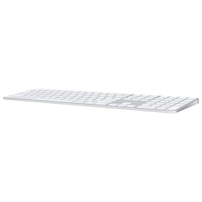 Apple Magic Keyboard with Touch ID and Numeric Keypad for Mac Models with Apple Silicon - US English - White Keys, Bluetooth, Bluetooth - color: White Keys, style: USB-C