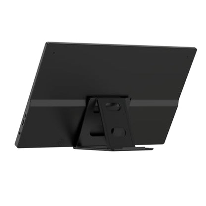 15.6 Inch Portable Touchscreen Monitor, 1080P FHD IPS Display | USB C HDMI External Second Screen with Smart Cover Stand for Laptop PC Mac Phone Gaming
