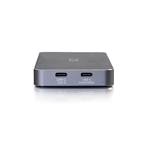 C2G USB-C 7-in-1 Dual Display MST Docking Station with HDMI, DisplayPort, VGA and Power Delivery up to 100W - 4K 30Hz
